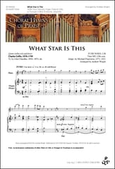 What Star Is This SATB choral sheet music cover